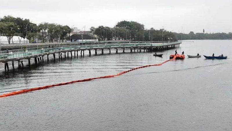 Foto do Rio Casqueiro em Cubatão
