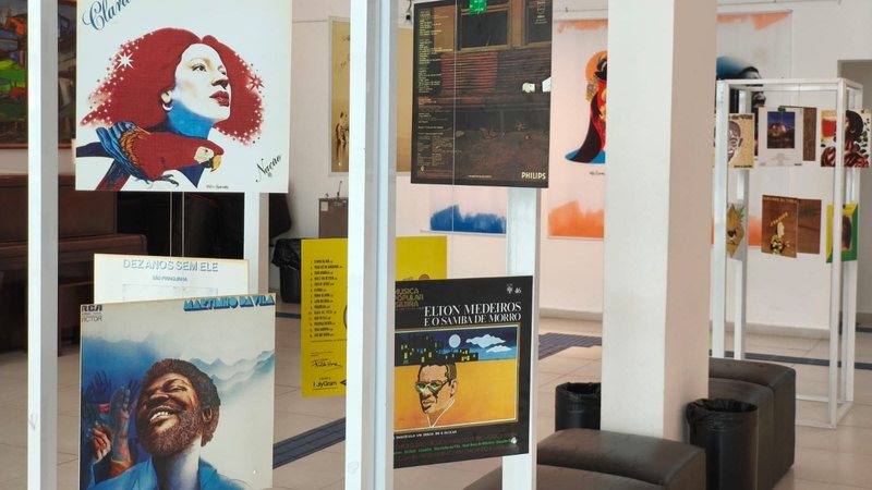 Quadros em exposição