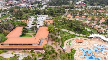 Foto aérea do Sesc Bertioga