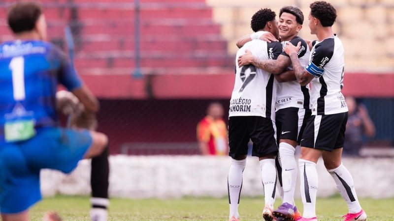 Gol do Corinthians no Jabaquara