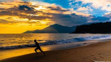 Praia de Paúba, em São Sebastião/SP.