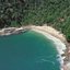 Foto da Praia do Éden, em Guarujá
