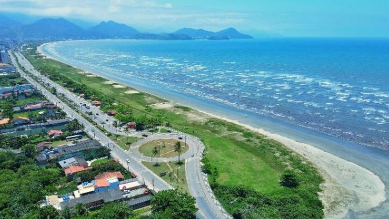 Praia Pan Brasil, em Caraguatatuba