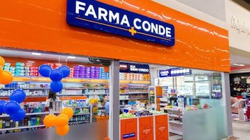 Fachada da farmácia Farma Conde