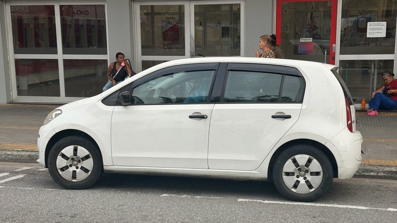 Imagem de carro que o suspeito tentou furtar