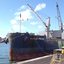 Navio no Porto de Santos