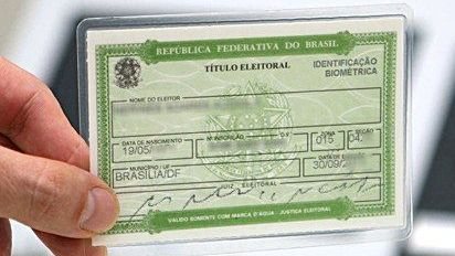 Foto de título de eleitor