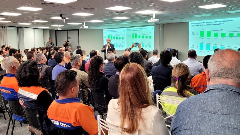 Defesa Civil de Caraguatatuba participa do lançamento de plano preventivo de Concessionária de energia