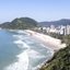 Foto de cima de Guarujá
