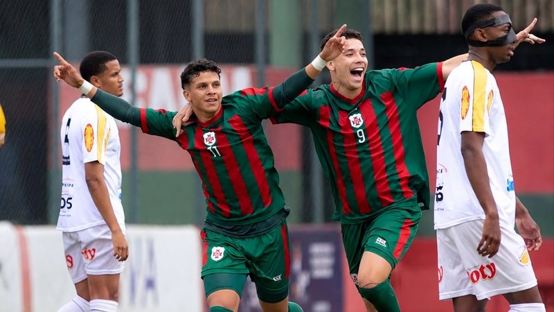 Jogo entre Portuguesa Santista x Novorizontino