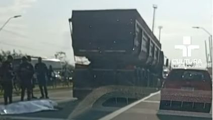 Foto de acidente em Santos