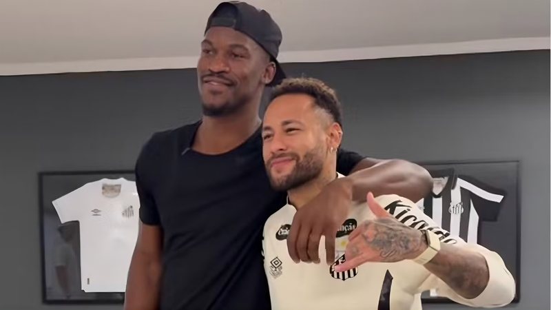 Neymar e Jimmy Butler