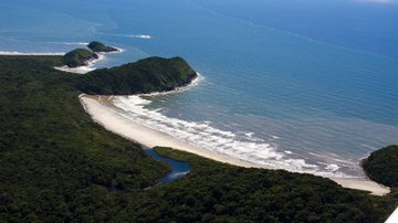Praia Brava, em Peruíbe/SP.