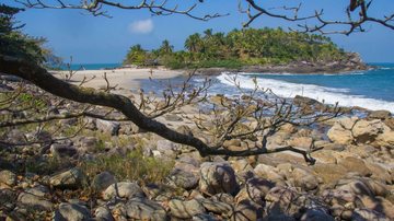 Praia de Calhetas, em São Sebastião/SP.