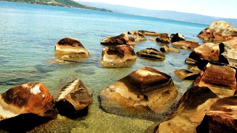 Praia da Pedra do Sino, em Ilhabela.