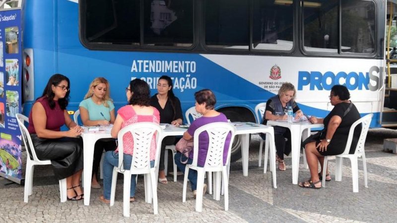 Unidade móvel do Procon