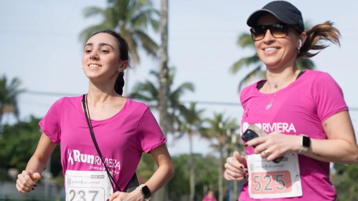 Em Riviera recebe corrida de 9km em edição especial do Outubro Rosa