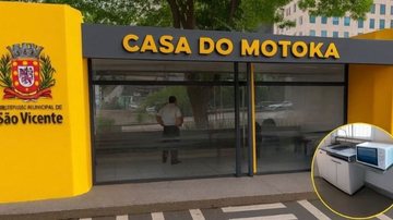Foto em 3d do projeto apresentado pela prefeitura de São Vicente