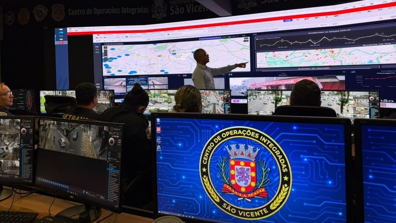 imagem do Centro de Operações Integradas