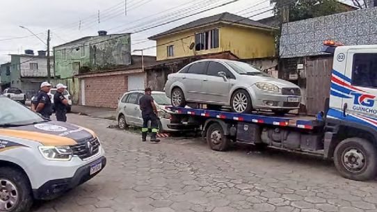 operação de remoção de veículos