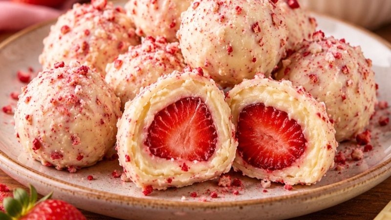 Morango cravejado