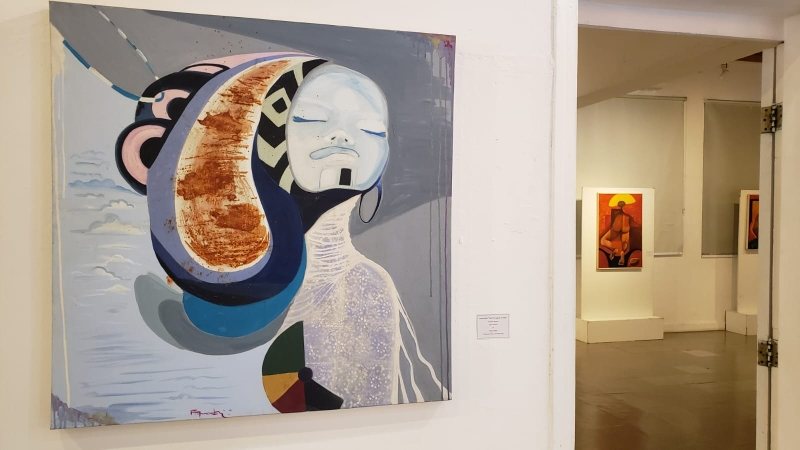 Obra em exposição