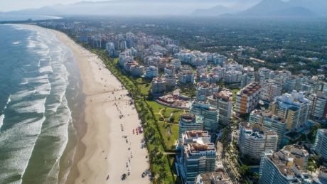 Imagem da praia de São Lourenço