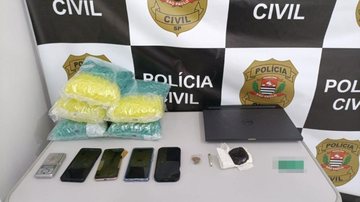 Prisão por tráfico de drogas em Praia Grande