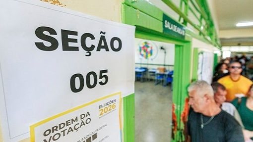 Imagem ilustrativa de fila em Seção eleitoral
