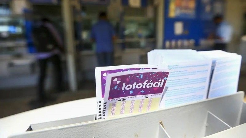 Imagem de bilhete da Lotofácil