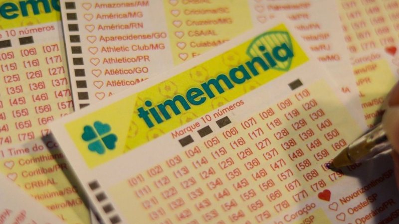 Imagem de volante da Timemania