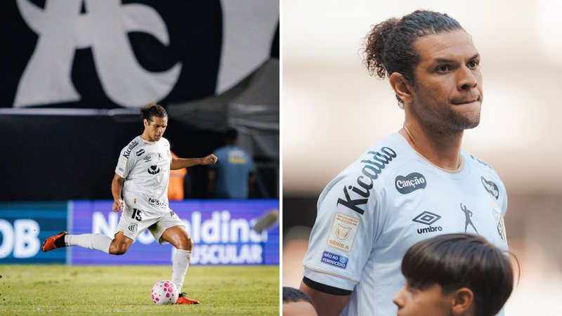 Imagens do atleta Willian Arão, do Santos