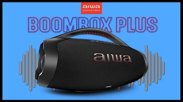 Boombox Aiwa - Divulgação