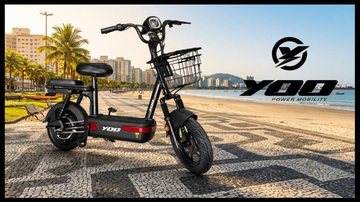 Bicicleta Elétrica Yoo Mobility Y-200 - Divulgação