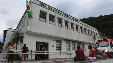 Hospital municipal de Guarujá - Divulgação/Hygor Abreu