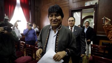 Ex-presidente da Bolívia, Evo Morales - Reprodução/Internet
