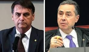 Bolsonaro e Barroso - Reprodução/Internet