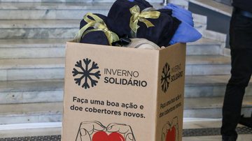 Doações podem ser feiras em 11 postos da Sabesp na Baixada Campanha inverno solidário