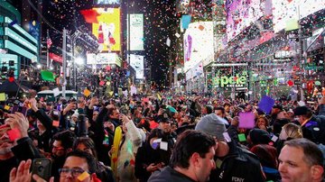 Celebração do ano-novo na Times Square, em Nova York, será virtual - © Reuters/Amr Alfiky/Direitos Reservados