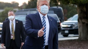 Donald Trump deixa hospital e volta para Casa Branca - © REUTERS/Jonathan Ernst/Direitos Reservados