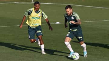 Após improviso contra o Botafogo, Luxa espera ter Lucas Esteves em clássico - César Greco / Palmeiras