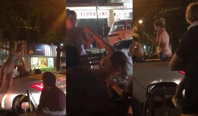 Briga no Rio entre mulheres - Reprodução/Internet