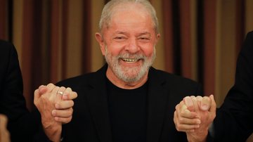 Lula feliz - Reprodução/Internet