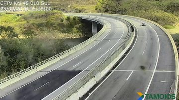 Trânsito livre na rodovia dos Tamoios nesta sexta - Concessionária Tamoios