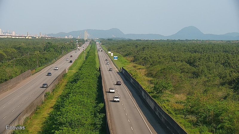 Tráfego flui bem em todo Sistema Anchieta-Imigrantes - Reprodução/Ecovias