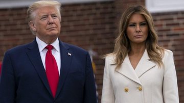Donald Trump e Melania Trump - Reprodução/Internet