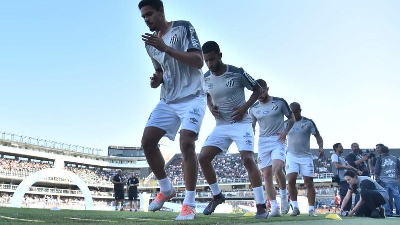 Santos marca treino no fim da tarde para fugir do calor no Paraguai - Ivan Storti / Santos FC