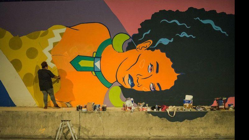 Porto do Rio inaugura projeto urbanístico de arte pública - © 29.08.2020/Douglas Dobby/Projeto Rua Walls/Direitos reservados
