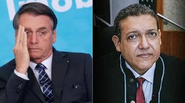 Bolsonaro e Kassio Nunes - Reprodução/Internet
