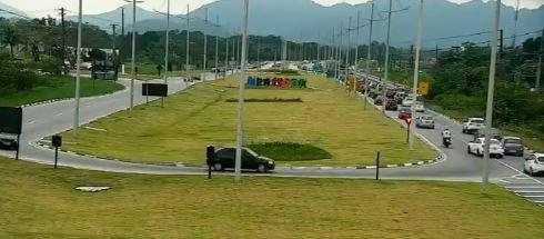 rodovia rio santos - Reprodução/DER